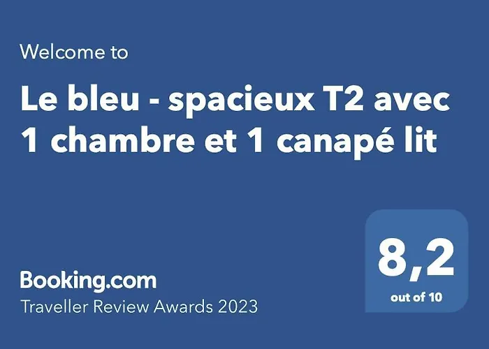 Le Bleu - Lumineux, 1 Chambre, Salle De Bain Moderne